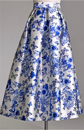 Gonna Luna K Butterfly Blue - 46
